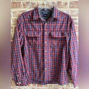 Y2K Vintage Tommy Jeans plaid button up shirt